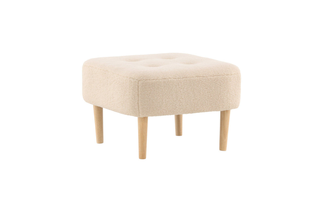 Salina Ottomane / Pouf in Weiss präsentiert im Onlineshop von KAQTU Design AG. Pouf ist von Venture Home
