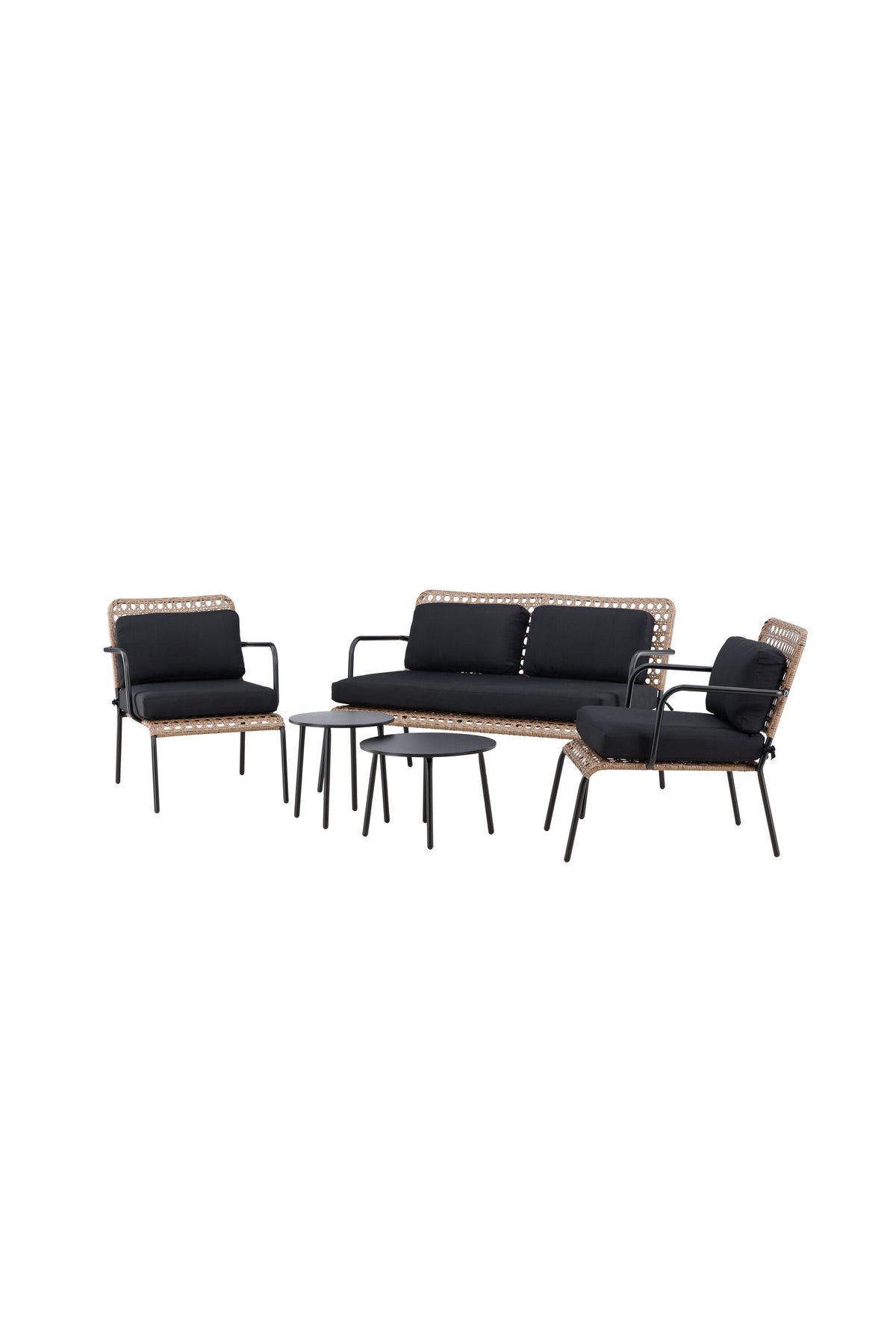 Paola Sofa Outdoorset ⌀50cm in Natur präsentiert im Onlineshop von KAQTU Design AG. Loungeset ist von Venture Home