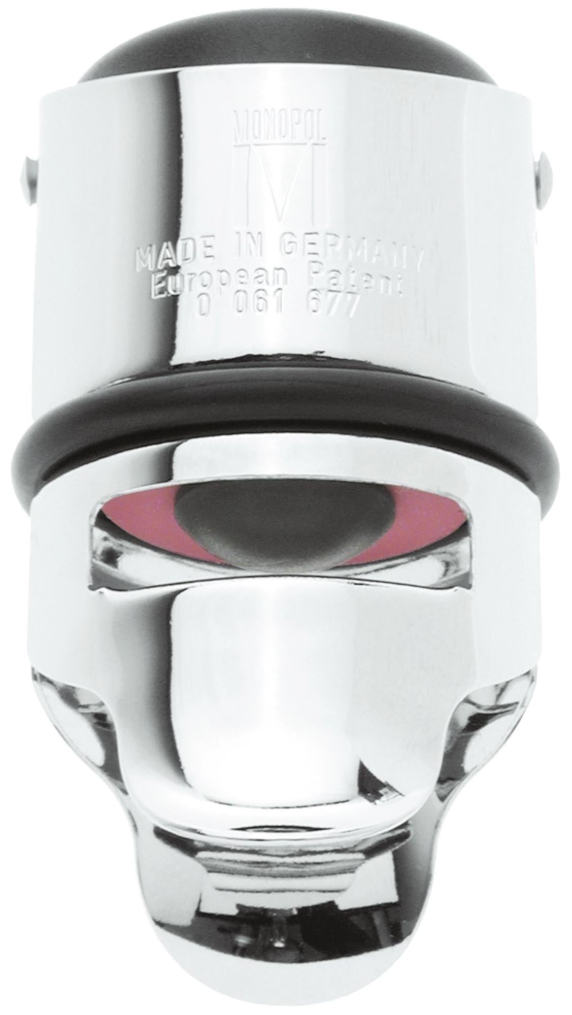 Sektflaschenverschliesser Vermo, verchromt, 6.5x4x4cm in Grau präsentiert im Onlineshop von KAQTU Design AG. Barzubehör ist von Westmark