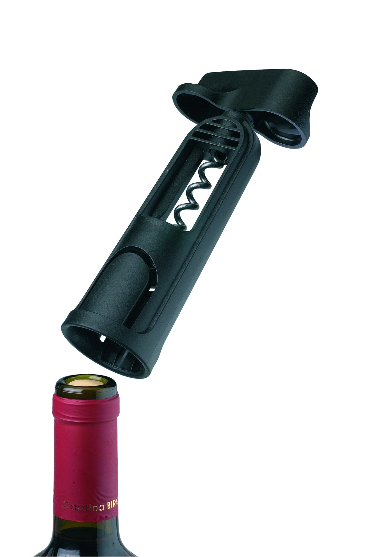 Praktischer Korkenzieher von Westmark, 15x7x4.5cm, ideal für Weinflaschen, robust und handlich, perfekt für den täglichen Gebrauch.