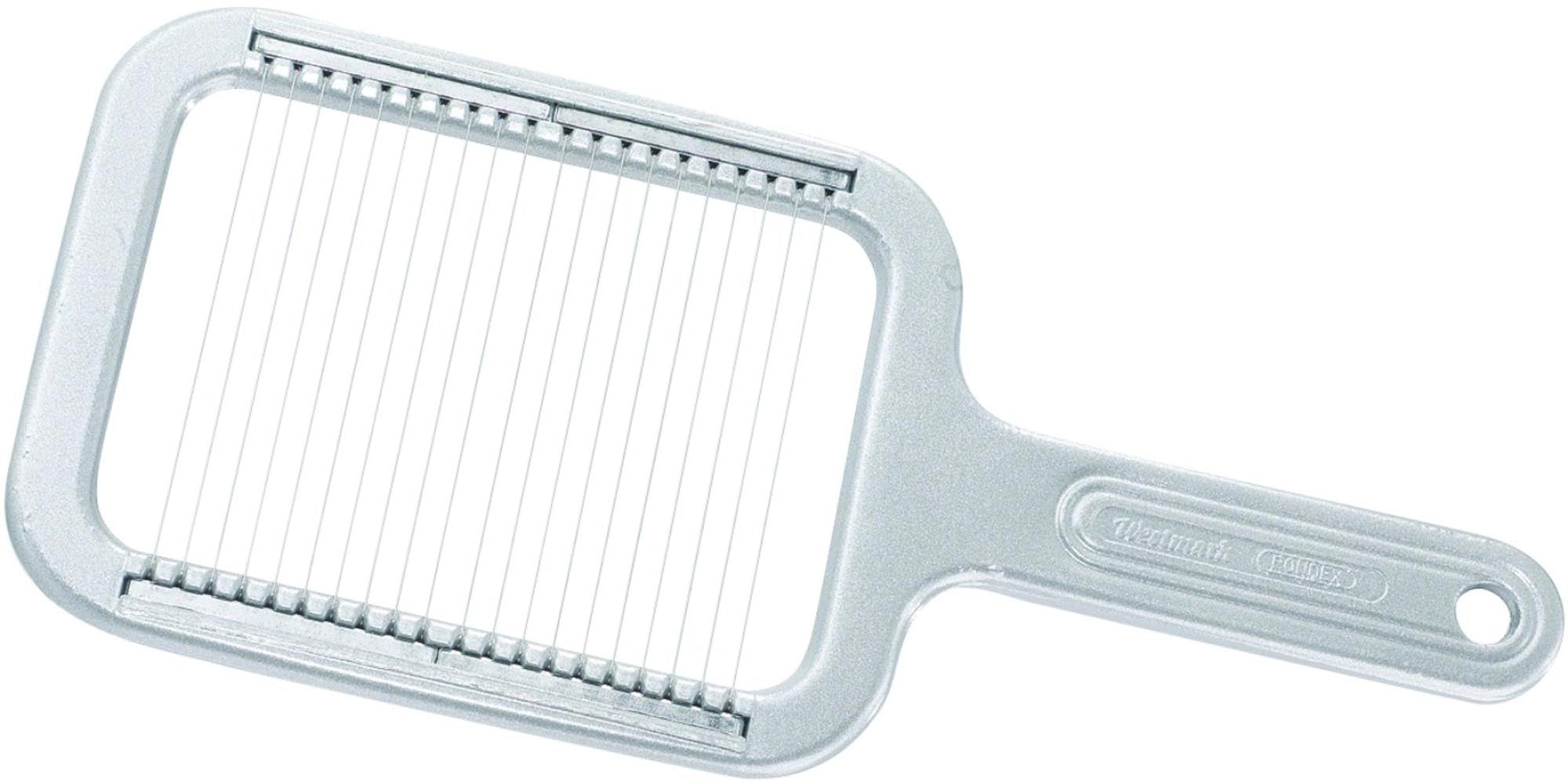 Retro Pellkartoffel u. Mozzarellaschn. Rondex, 25.5x11.5x1. in Grau präsentiert im Onlineshop von KAQTU Design AG. Küchenhelfer ist von Westmark