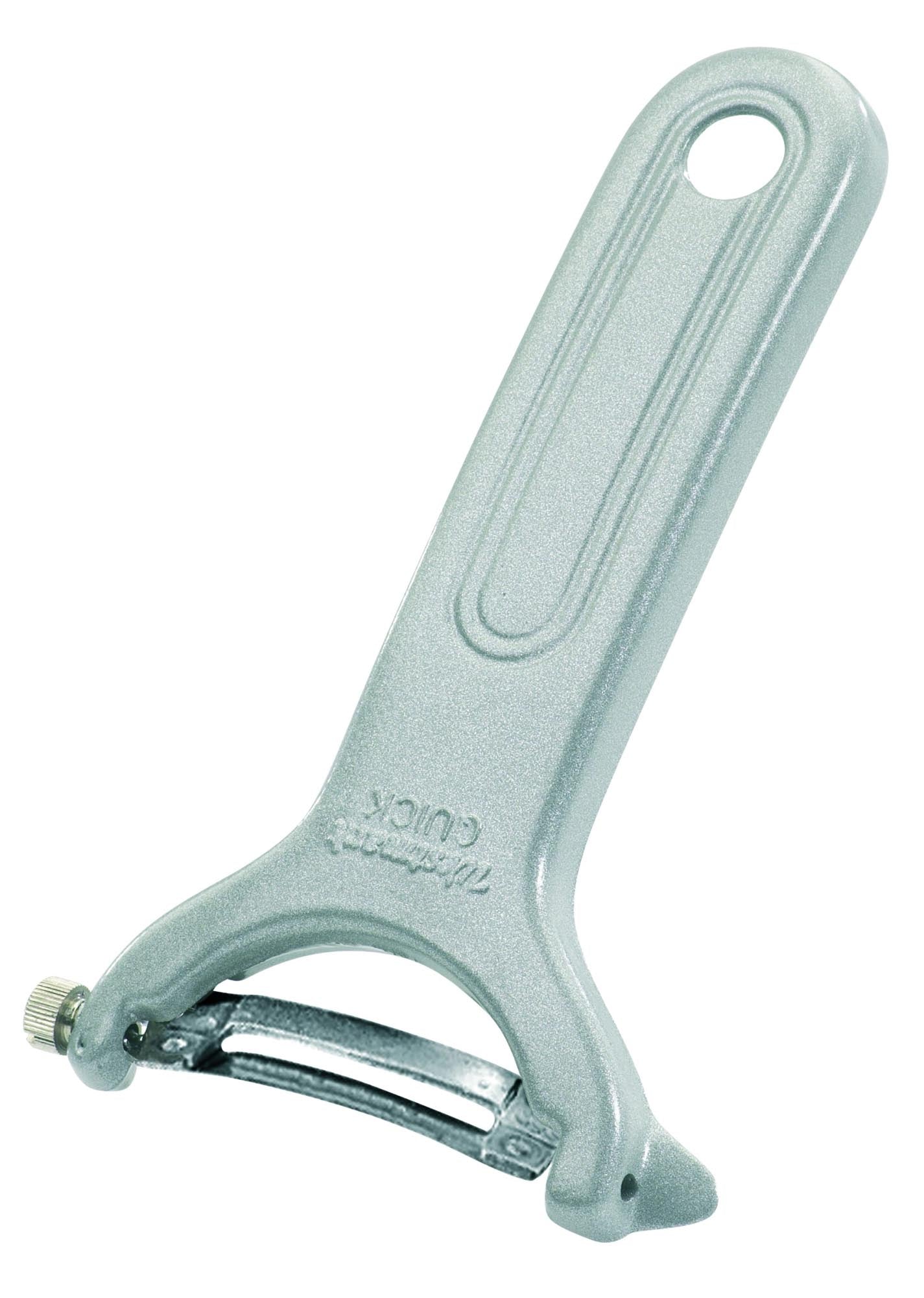 Gemüse- und Spargelschäler Quick, Klinge tauschbar, 12x7.5x in Silber präsentiert im Onlineshop von KAQTU Design AG. Küchenhelfer ist von Westmark