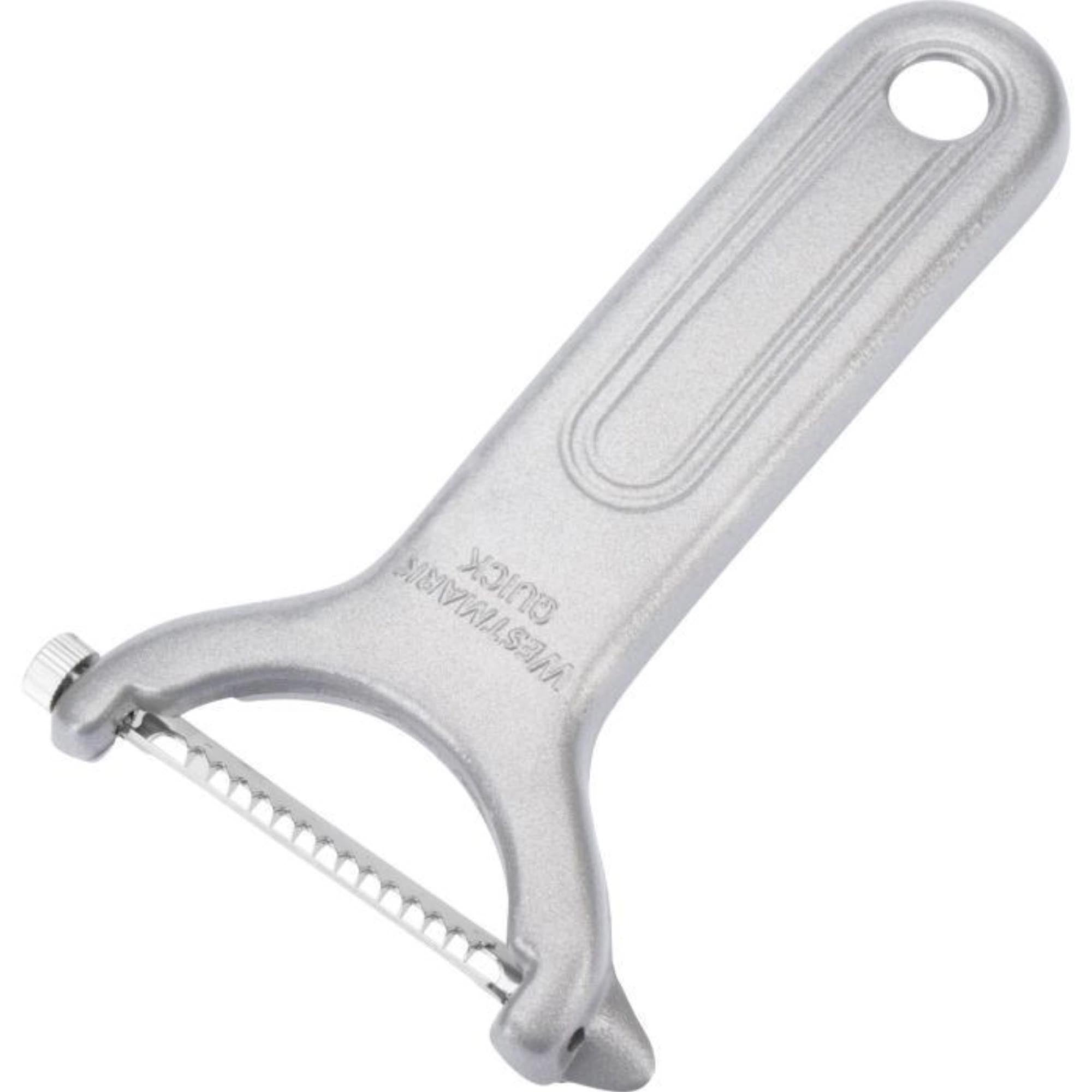 Retro JulienneSchneider Quick-Spezial, 12x7.5x1cm in Silber präsentiert im Onlineshop von KAQTU Design AG. Küchenhelfer ist von Westmark