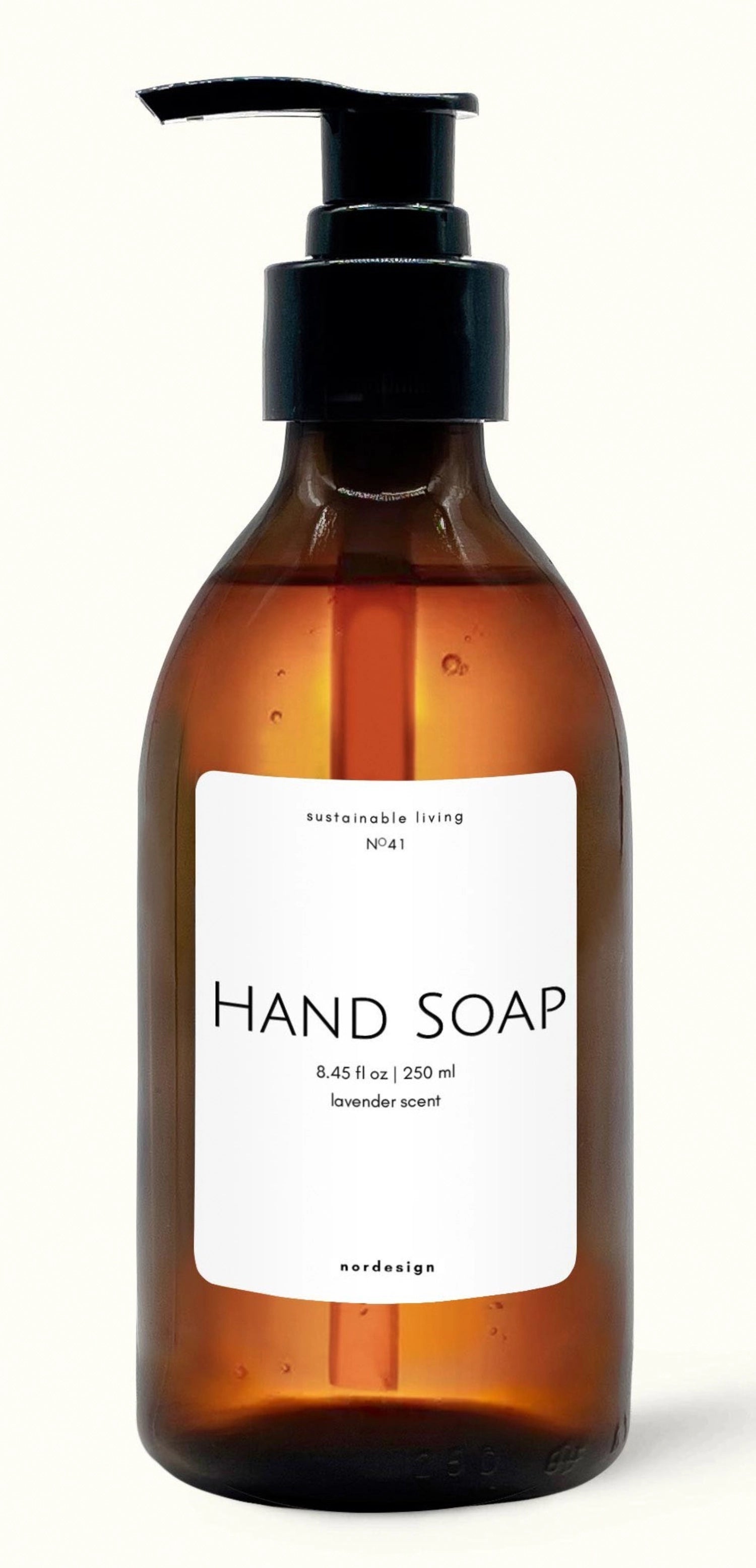 Hand Soap Handseife Lavendelaroma 250ml, weiss - KAQTU Design