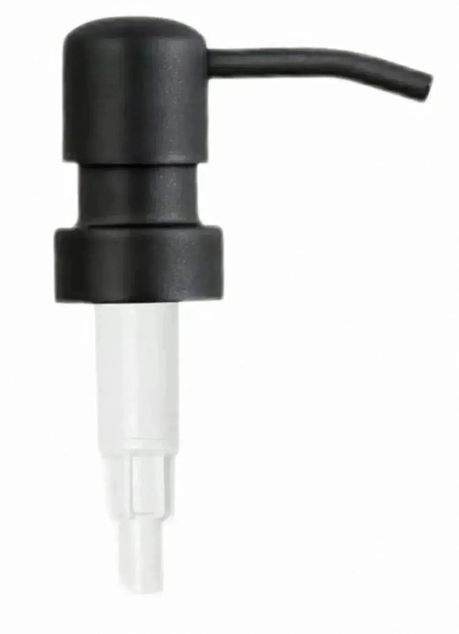 Edelstahl Pumpspender schwarz in Schwarz präsentiert im Onlineshop von KAQTU Design AG. Küchenhelfer ist von Nordesign
