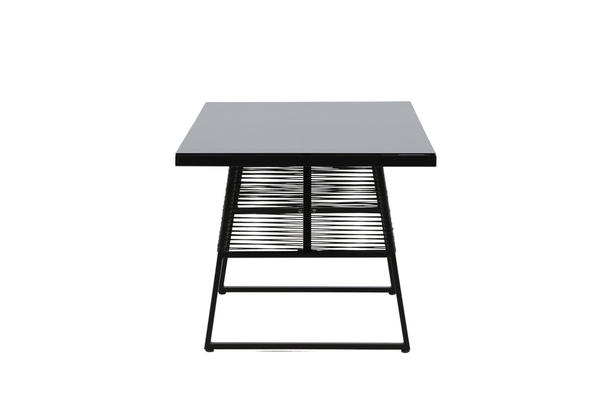 Tisch Dallas in Schwarz präsentiert im Onlineshop von KAQTU Design AG. Gartentisch ist von Venture Home