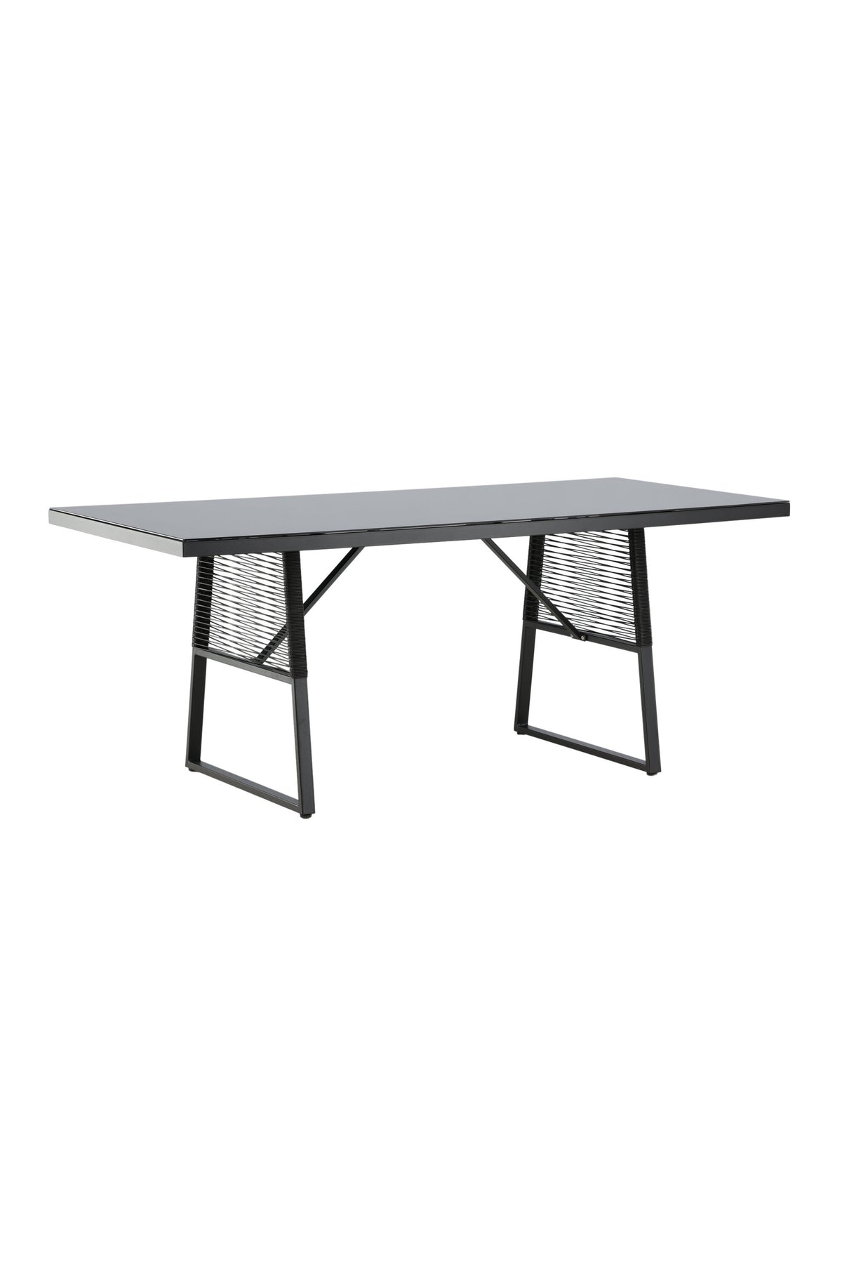 Tisch Dallas in Schwarz präsentiert im Onlineshop von KAQTU Design AG. Gartentisch ist von Venture Home