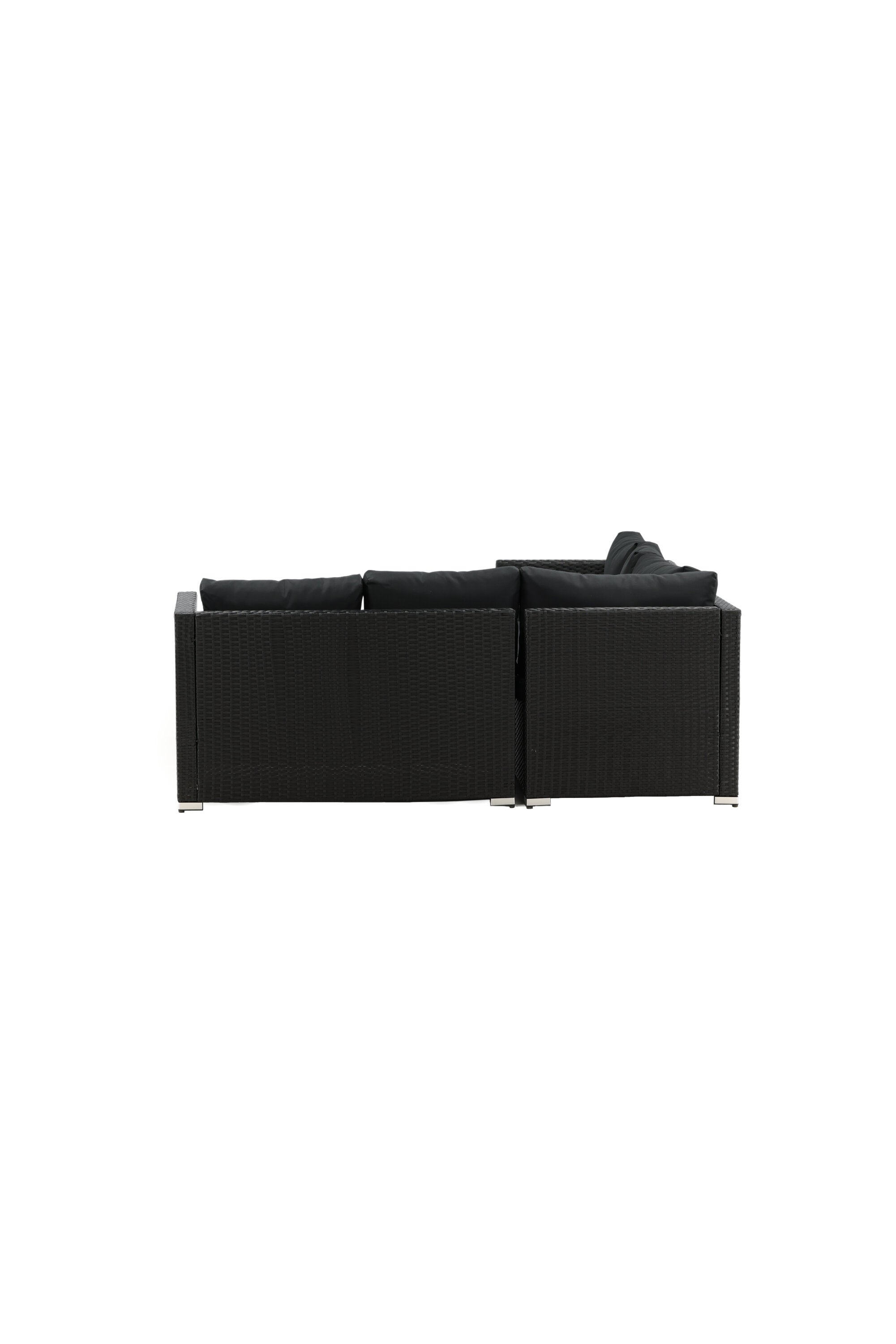 Kuba Ecksofa Outdoorset 70cm in Schwarz präsentiert im Onlineshop von KAQTU Design AG. Loungeset ist von Venture Home