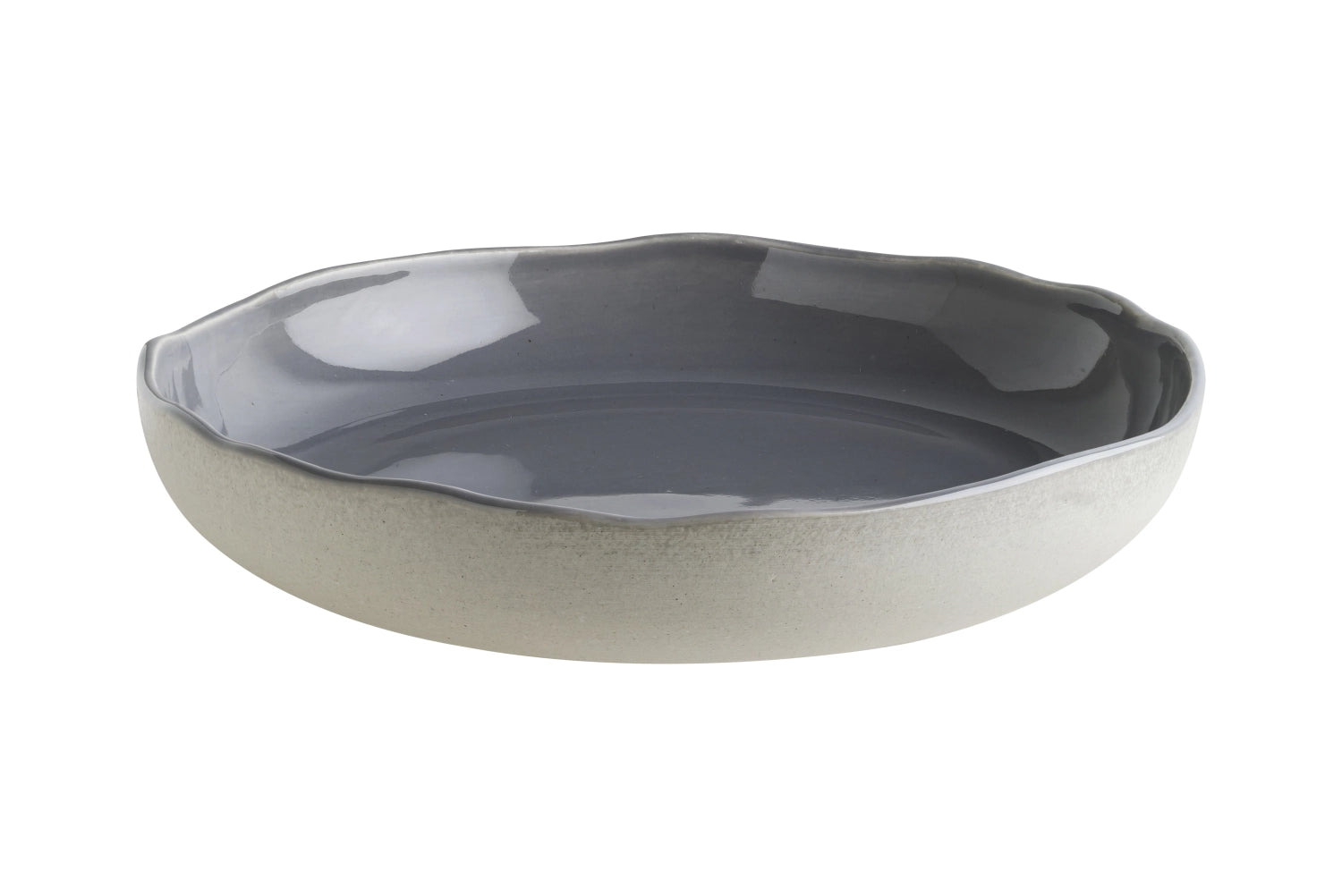 Gris cras plate deep d23cm 60cl