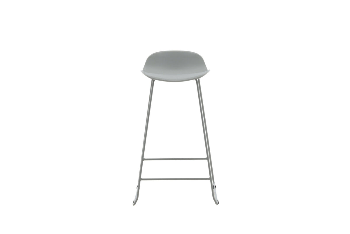 Wave Barstuhl in Grau präsentiert im Onlineshop von KAQTU Design AG. Barstuhl ist von Venture Home