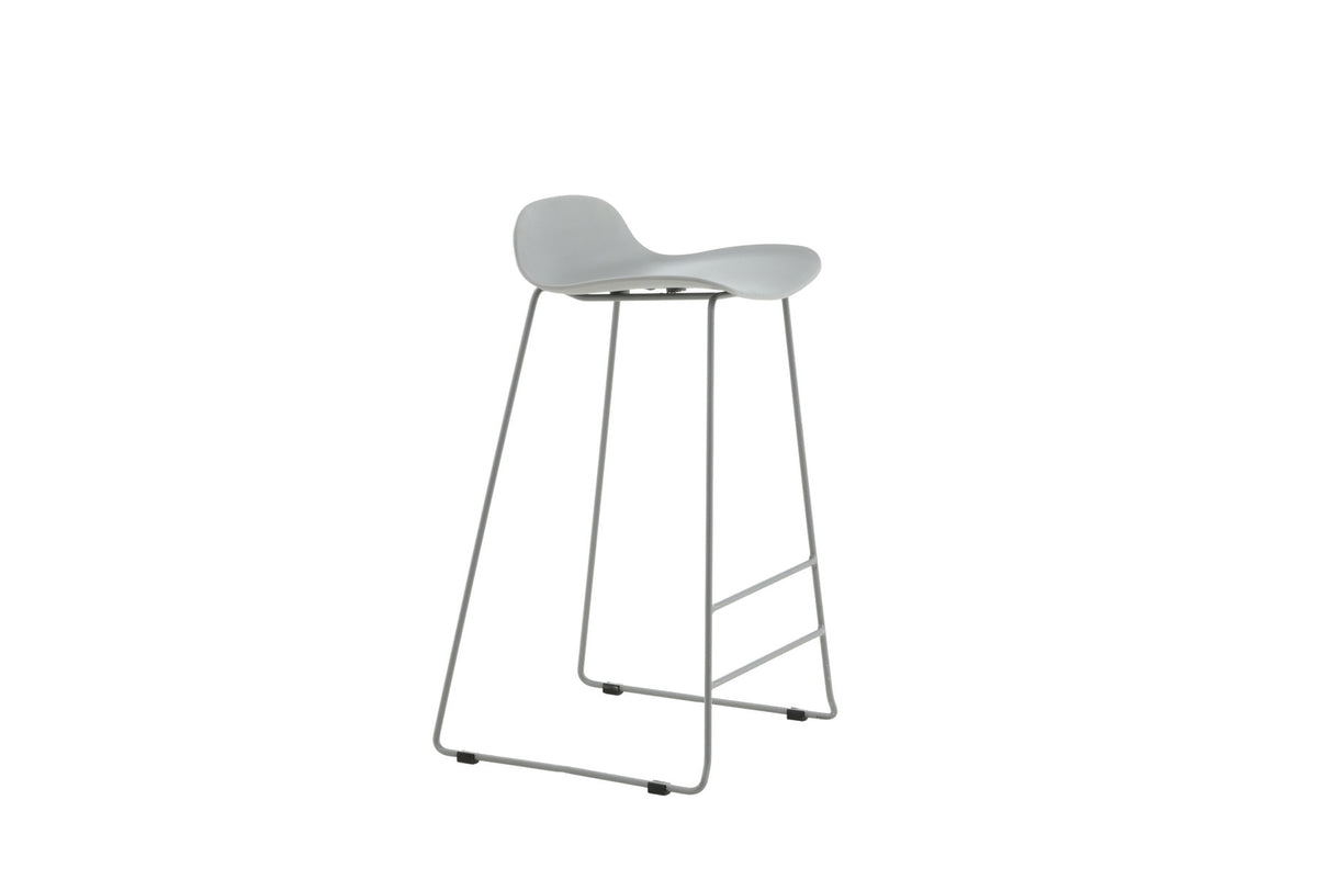 Wave Barstuhl in Grau präsentiert im Onlineshop von KAQTU Design AG. Barstuhl ist von Venture Home