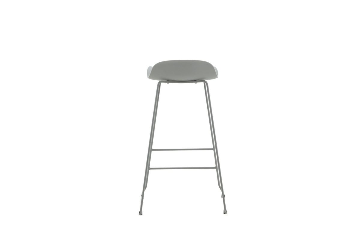 Wave Barstuhl in Grau präsentiert im Onlineshop von KAQTU Design AG. Barstuhl ist von Venture Home