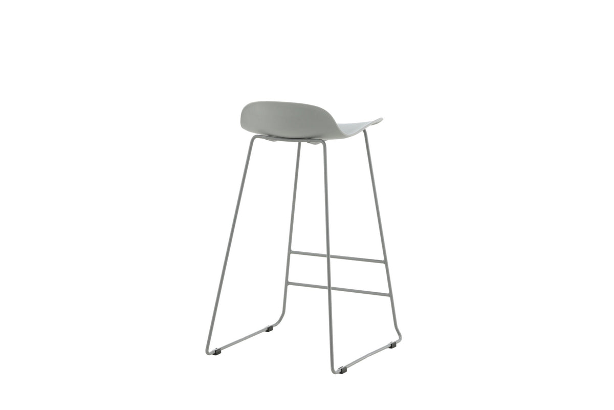 Wave Barstuhl in Grau präsentiert im Onlineshop von KAQTU Design AG. Barstuhl ist von Venture Home