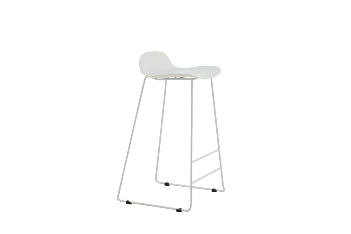 Wave Barstuhl in Weiss präsentiert im Onlineshop von KAQTU Design AG. Barstuhl ist von Venture Home