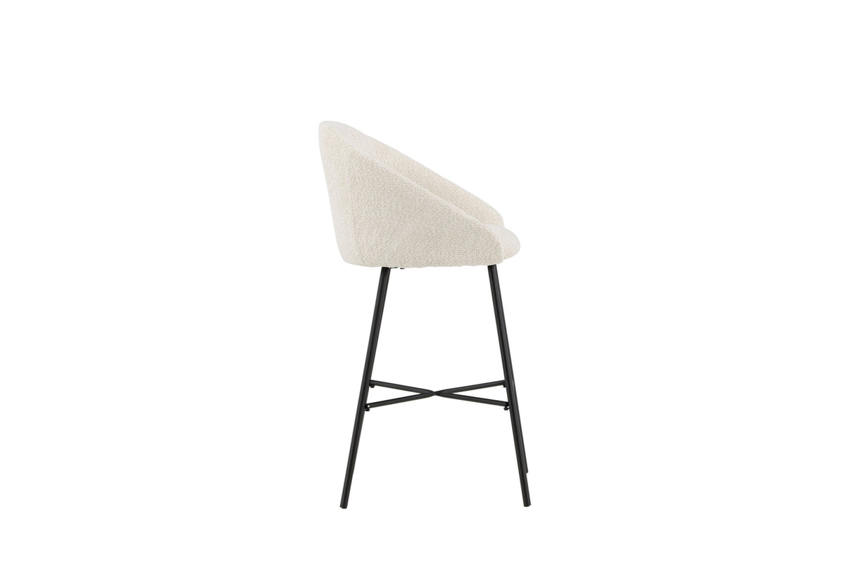 Velvet Barstuhl in Weiss präsentiert im Onlineshop von KAQTU Design AG. Barstuhl ist von Venture Home