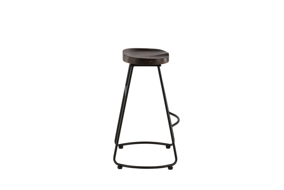 Ozark Barstuhl in Schwarz präsentiert im Onlineshop von KAQTU Design AG. Barhocker ist von Venture Home