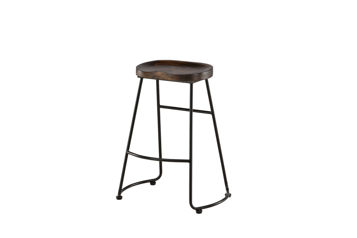 Ozark Barstuhl in Schwarz präsentiert im Onlineshop von KAQTU Design AG. Barhocker ist von Venture Home