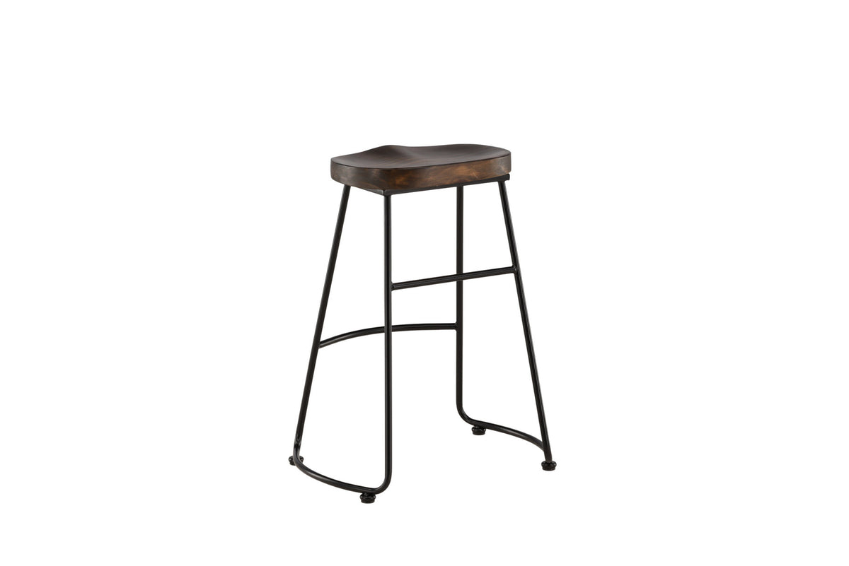 Ozark Barstuhl in Schwarz präsentiert im Onlineshop von KAQTU Design AG. Barhocker ist von Venture Home