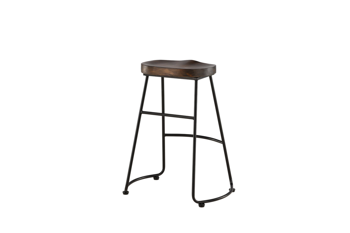 Ozark Barstuhl in Schwarz präsentiert im Onlineshop von KAQTU Design AG. Barhocker ist von Venture Home