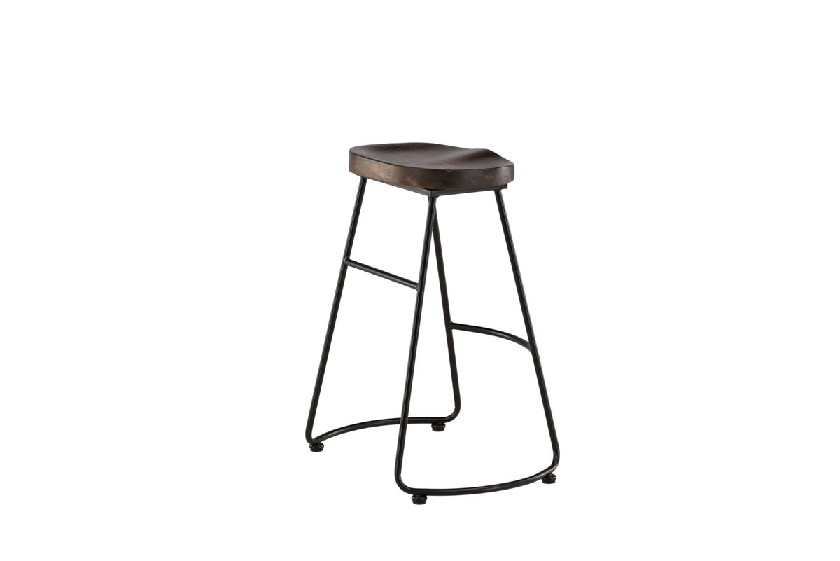 Ozark Barstuhl in Schwarz präsentiert im Onlineshop von KAQTU Design AG. Barhocker ist von Venture Home