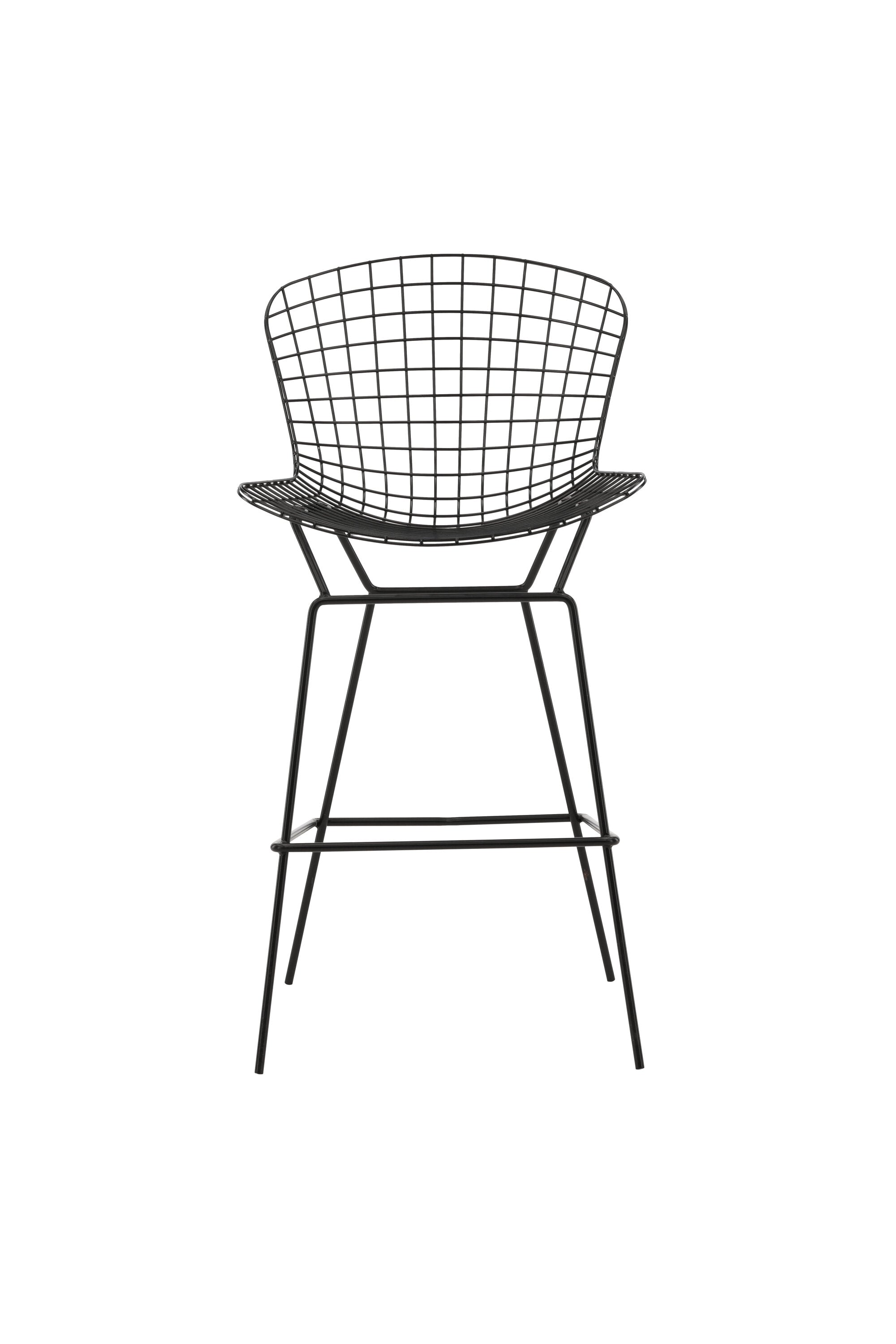 Yuma Stuhl in Schwarz präsentiert im Onlineshop von KAQTU Design AG. Barstuhl ist von Venture Home