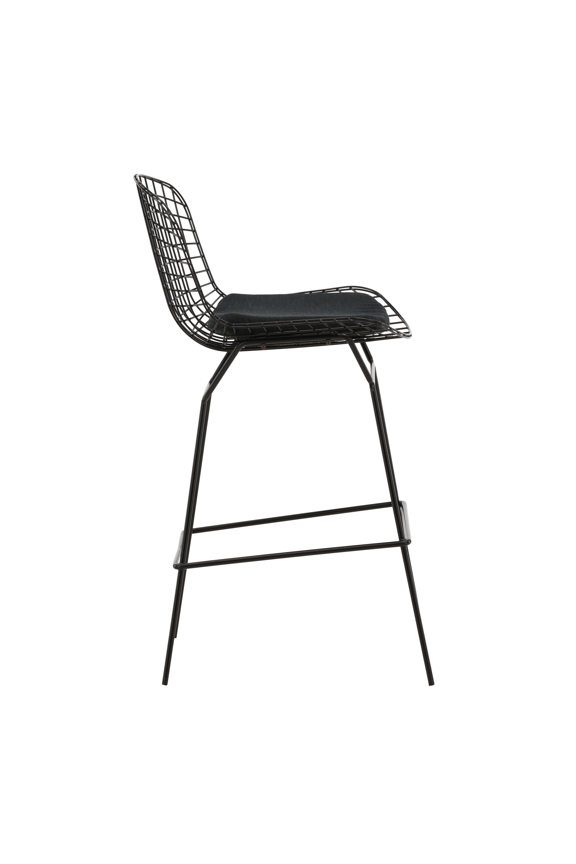 Yuma Stuhl in Schwarz präsentiert im Onlineshop von KAQTU Design AG. Barstuhl ist von Venture Home