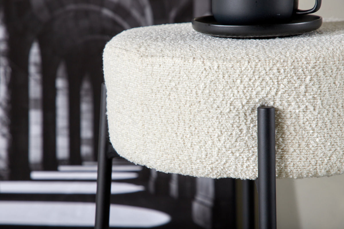 Tucson Barstuhl in Weiss präsentiert im Onlineshop von KAQTU Design AG. Barhocker ist von Venture Home