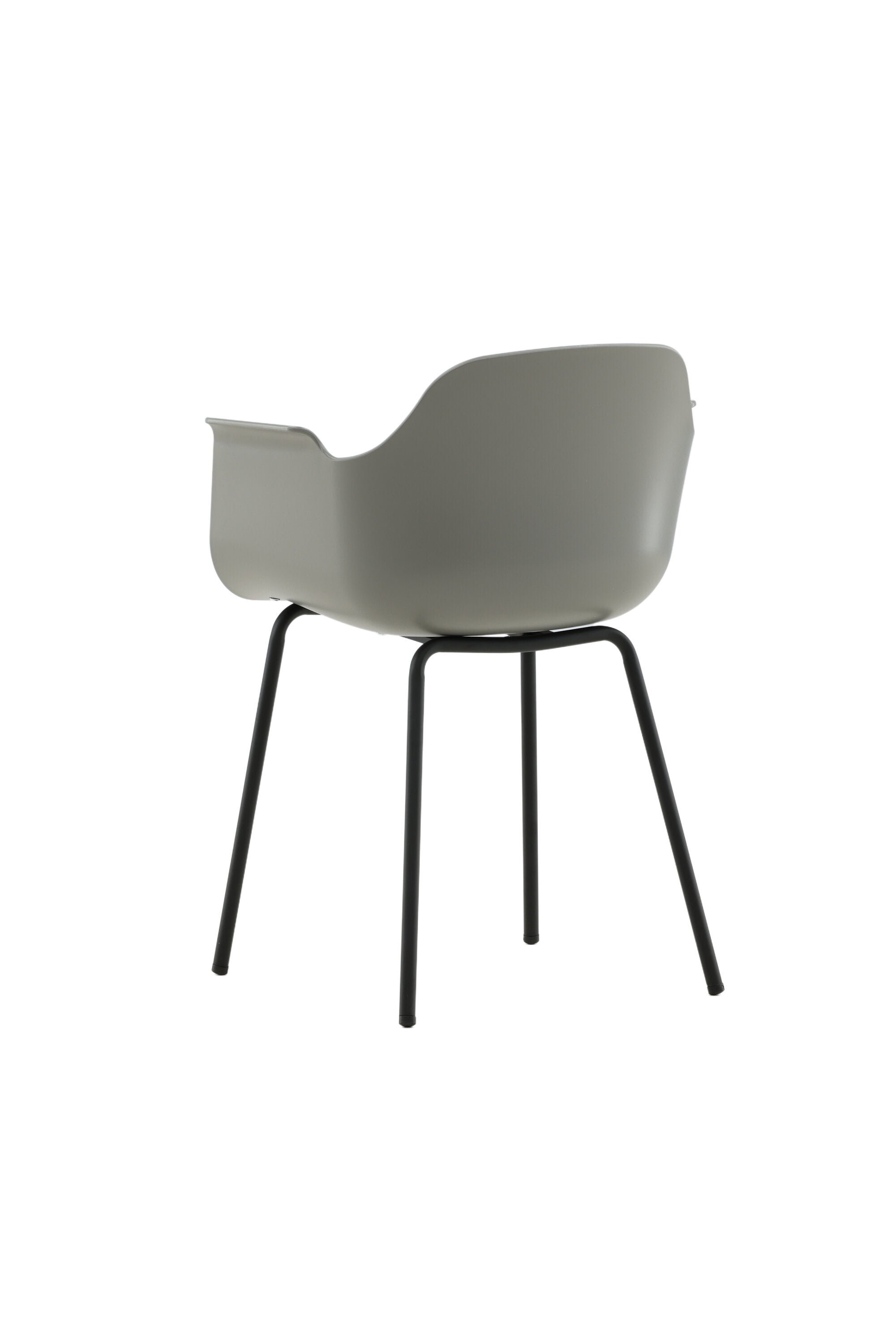 Comfort Plastic Stuhl in Grau präsentiert im Onlineshop von KAQTU Design AG. Stuhl mit Armlehne ist von Venture Home