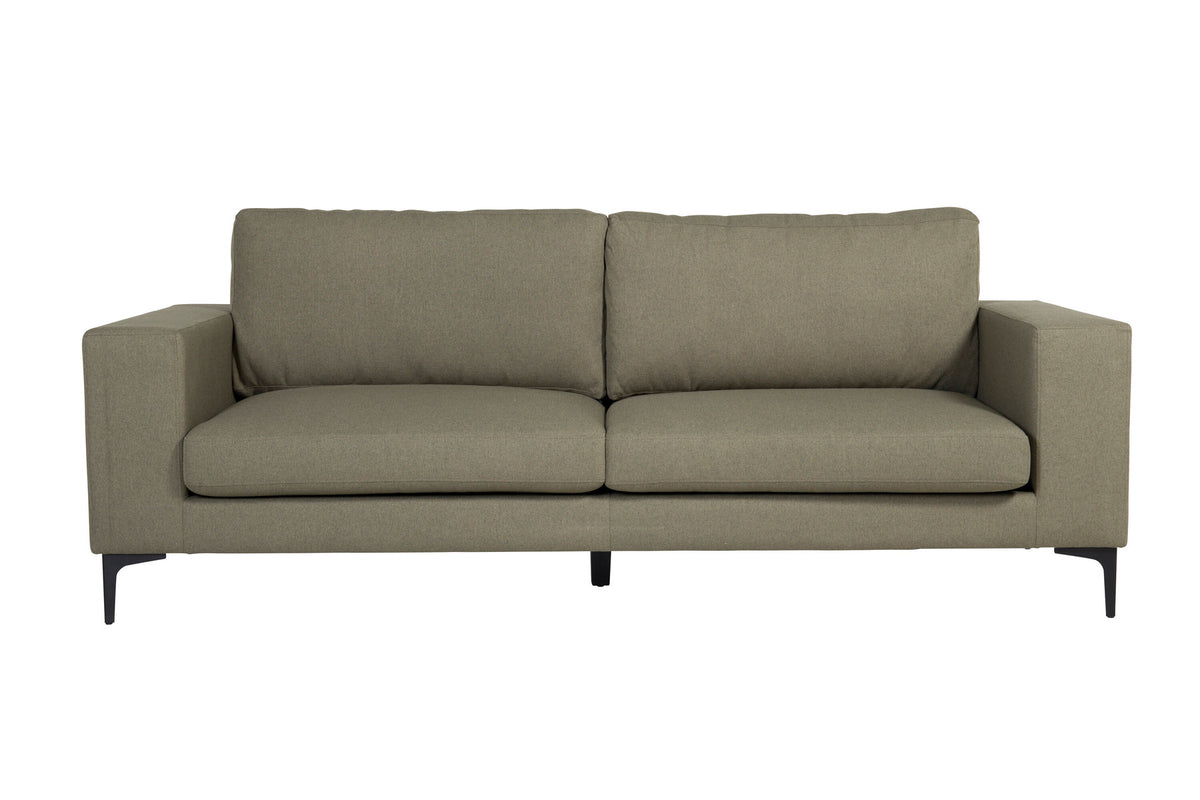 Bolero Sofa in Grün präsentiert im Onlineshop von KAQTU Design AG. 3er Sofa ist von Venture Home