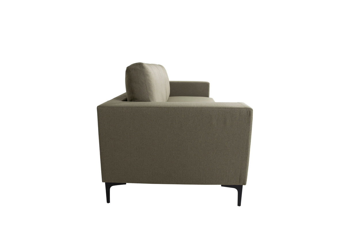 Bolero Sofa in Grün präsentiert im Onlineshop von KAQTU Design AG. 3er Sofa ist von Venture Home