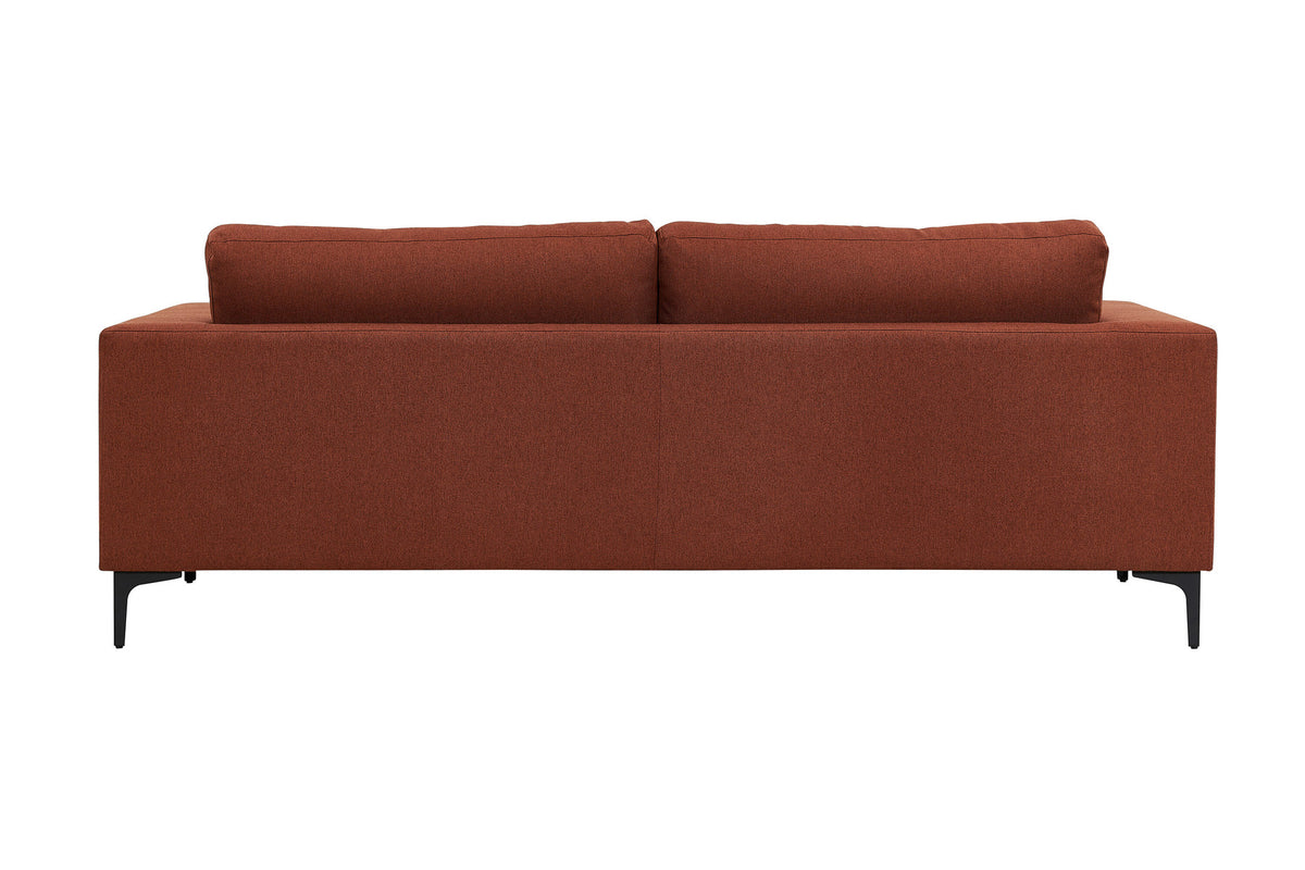 Bolero Sofa in Rot präsentiert im Onlineshop von KAQTU Design AG. 3er Sofa ist von Venture Home
