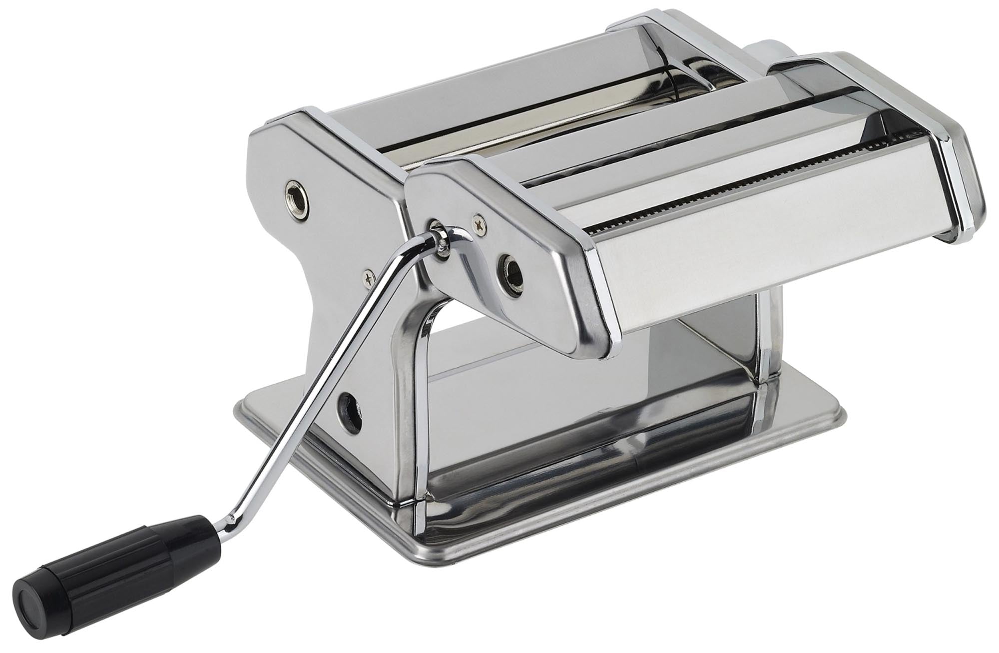 Entdecken Sie die Westmark Pastamaschine aus Edelstahl (20x20x15,5 cm) für perfekte, hausgemachte Pasta. Robust, langlebig und leicht zu reinigen!