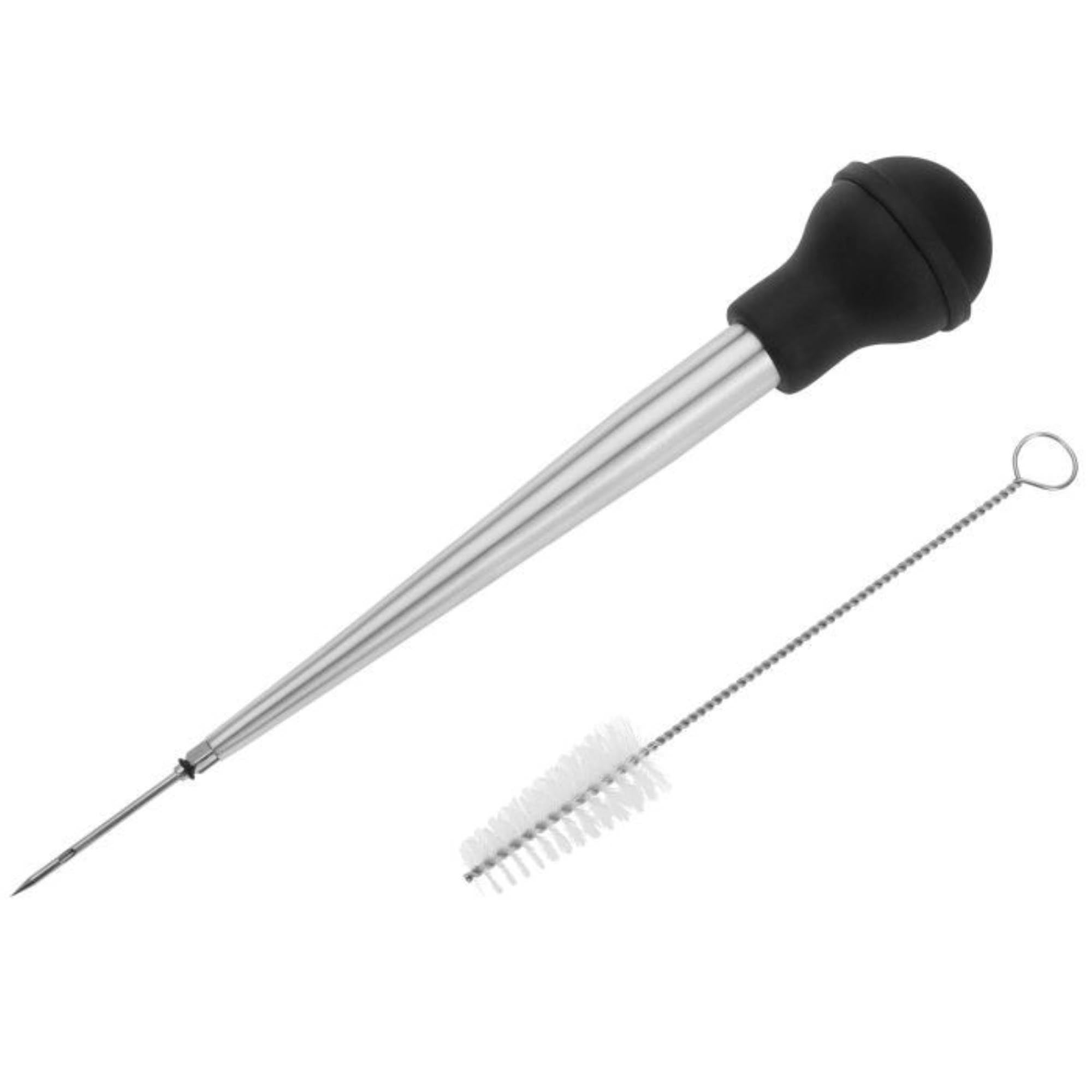 Bratensaftspritze 3-tlg. in Schwarz präsentiert im Onlineshop von KAQTU Design AG. Küchenhelfer ist von Westmark