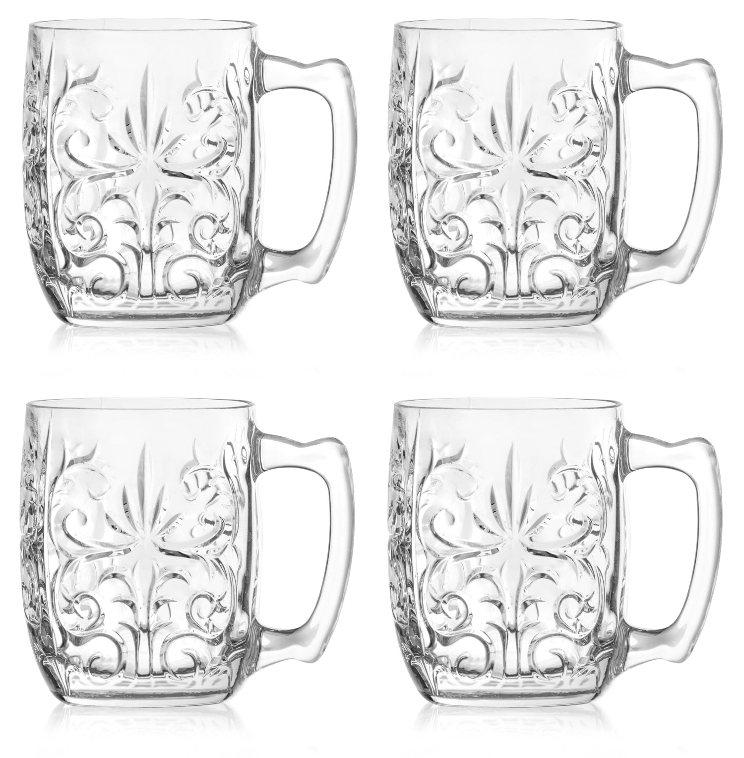 4er Set Tattoo Mule Ø8.4 H11.1 cm, 42cl