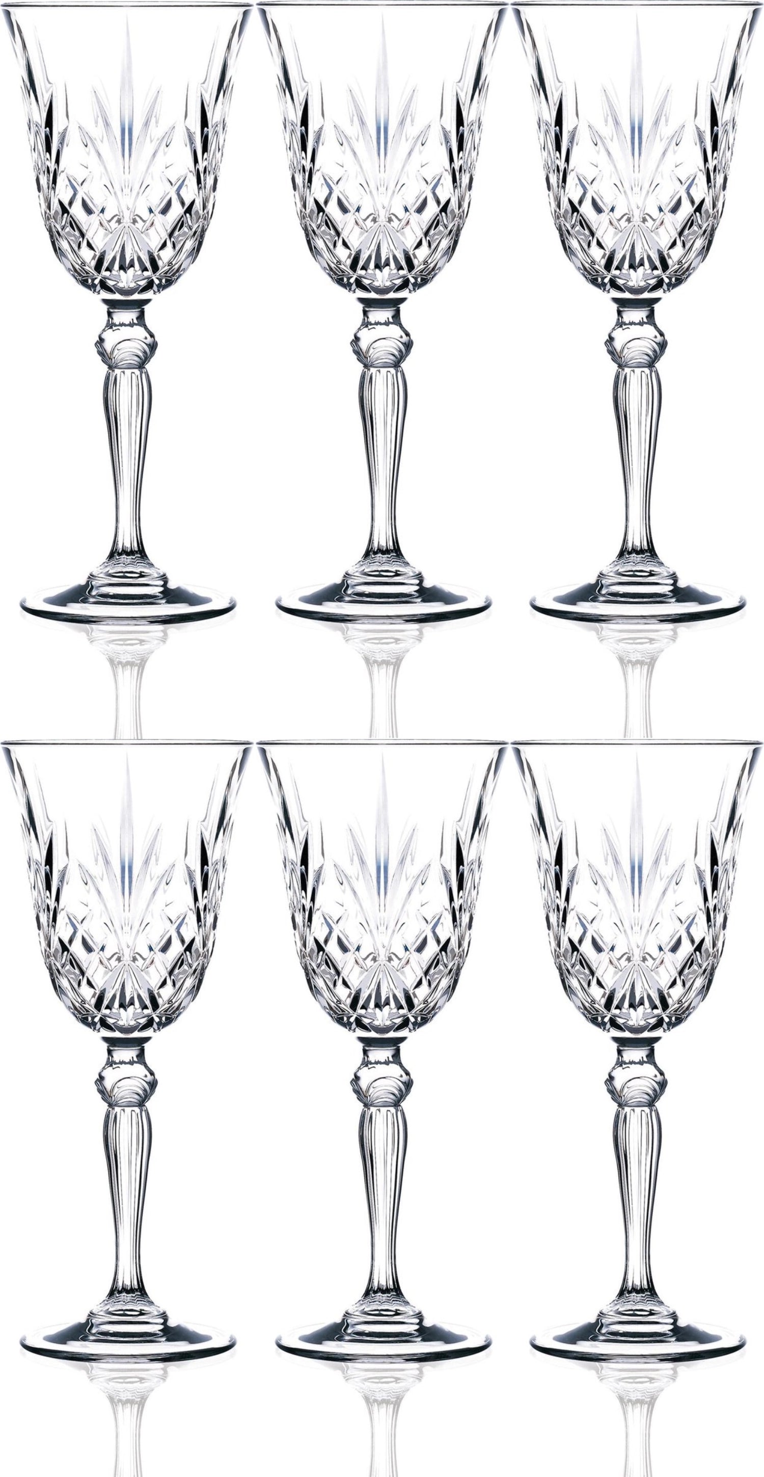 Set di 6 Melocalice da vino dia Ø5,2 H14,1 cm, 5cl