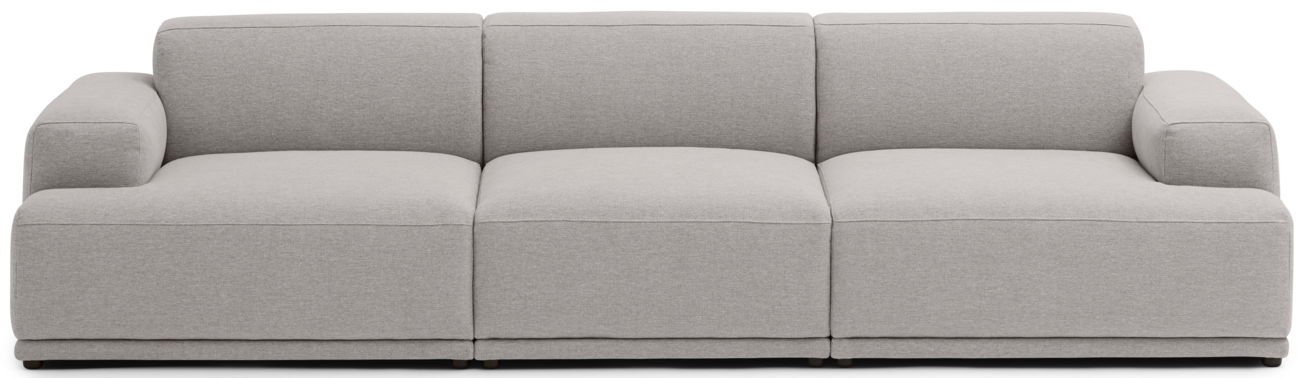 Connect Soft 3er Sofa in Combo 1: Clay 12 präsentiert im Onlineshop von KAQTU Design AG. 3er Sofa ist von Muuto