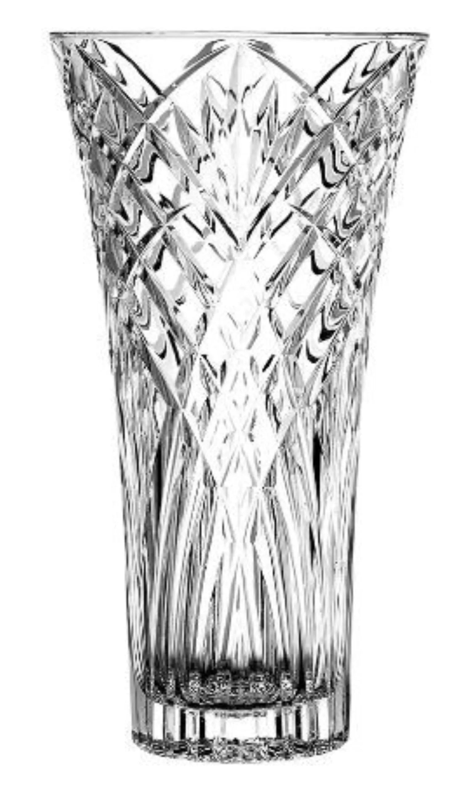 Melodia Vase Ø30.3 H16 cm in Transparent präsentiert im Onlineshop von KAQTU Design AG. Vase ist von RCR