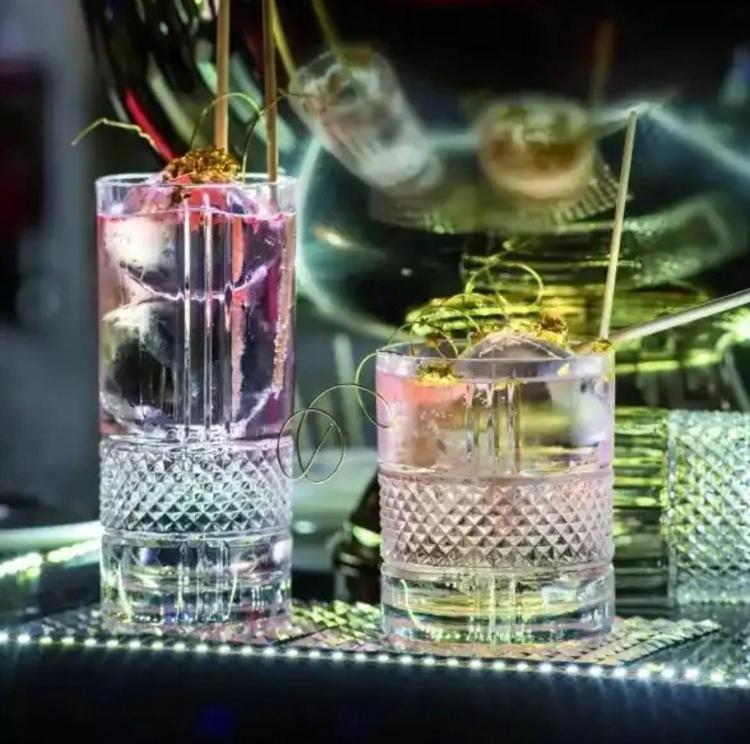 6er Set Brillante Hb Tumbler Ø7 H15 cm, 37cl