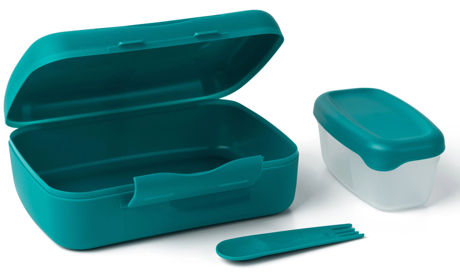 Amuse Insalata Spork Basic Brunch Box 210X156X71mm Verde scuro