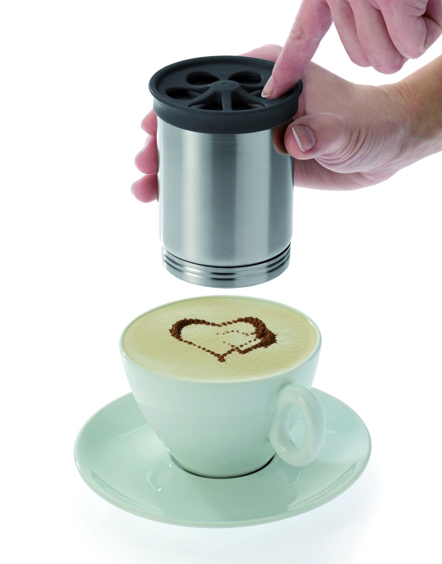 Ala decorativa e cacao, 75x75x11cm