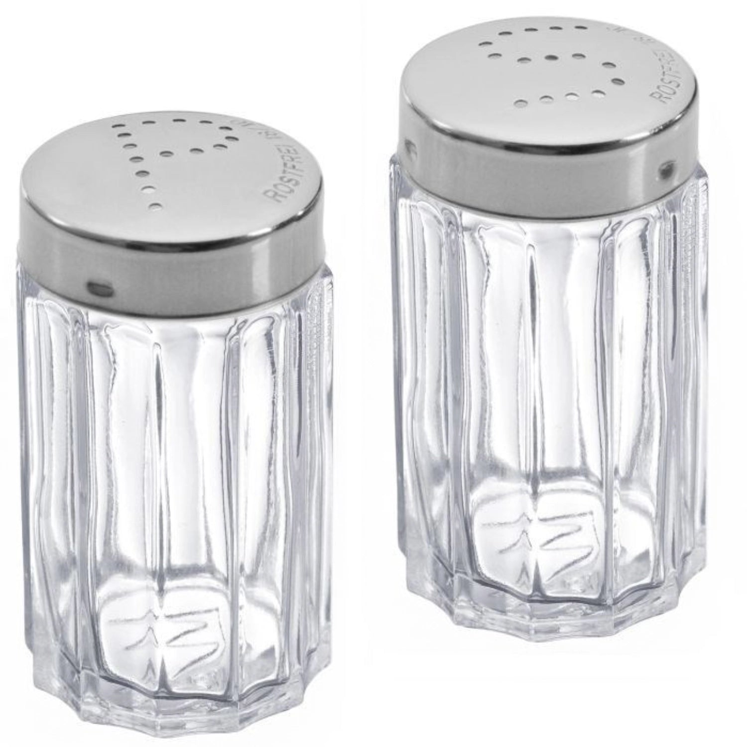 2-tlg. Set Salz- und Pfefferstreuer in Transparent präsentiert im Onlineshop von KAQTU Design AG. Salz & Pfeffer ist von Westmark