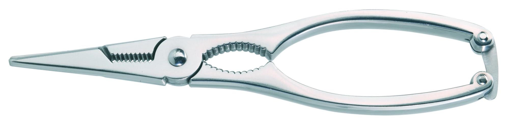 Hummerzange Cammarus, Edelstahl, 18.8x4.1x1cm in Silber präsentiert im Onlineshop von KAQTU Design AG. Besteck ist von Westmark