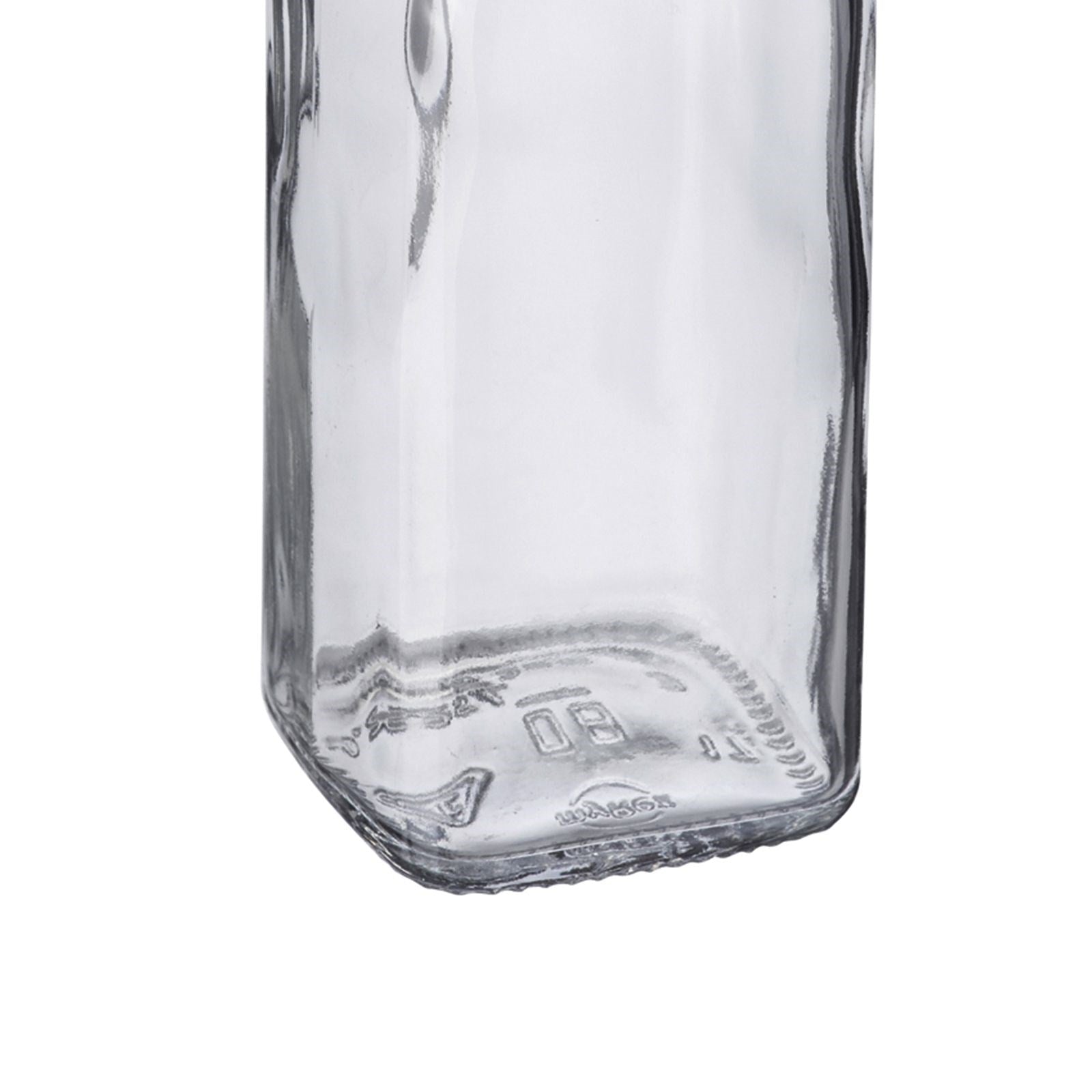 Stilvolle 250ml Bügelverschlussflasche von Westmark, perfekt für Flüssigkeiten, mit Anhänger für persönliche Beschriftungen.