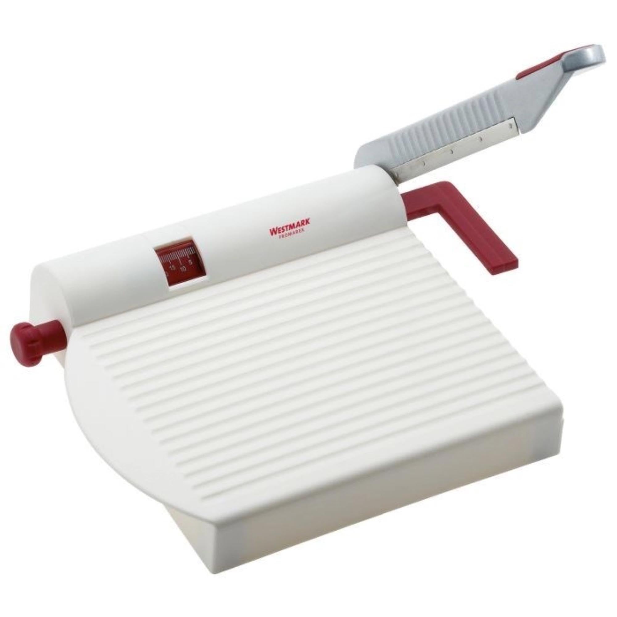 Retro Käseschneider Fromarex, 23.5x23x5.5cm in Weiss präsentiert im Onlineshop von KAQTU Design AG. Käsezubehör ist von Westmark