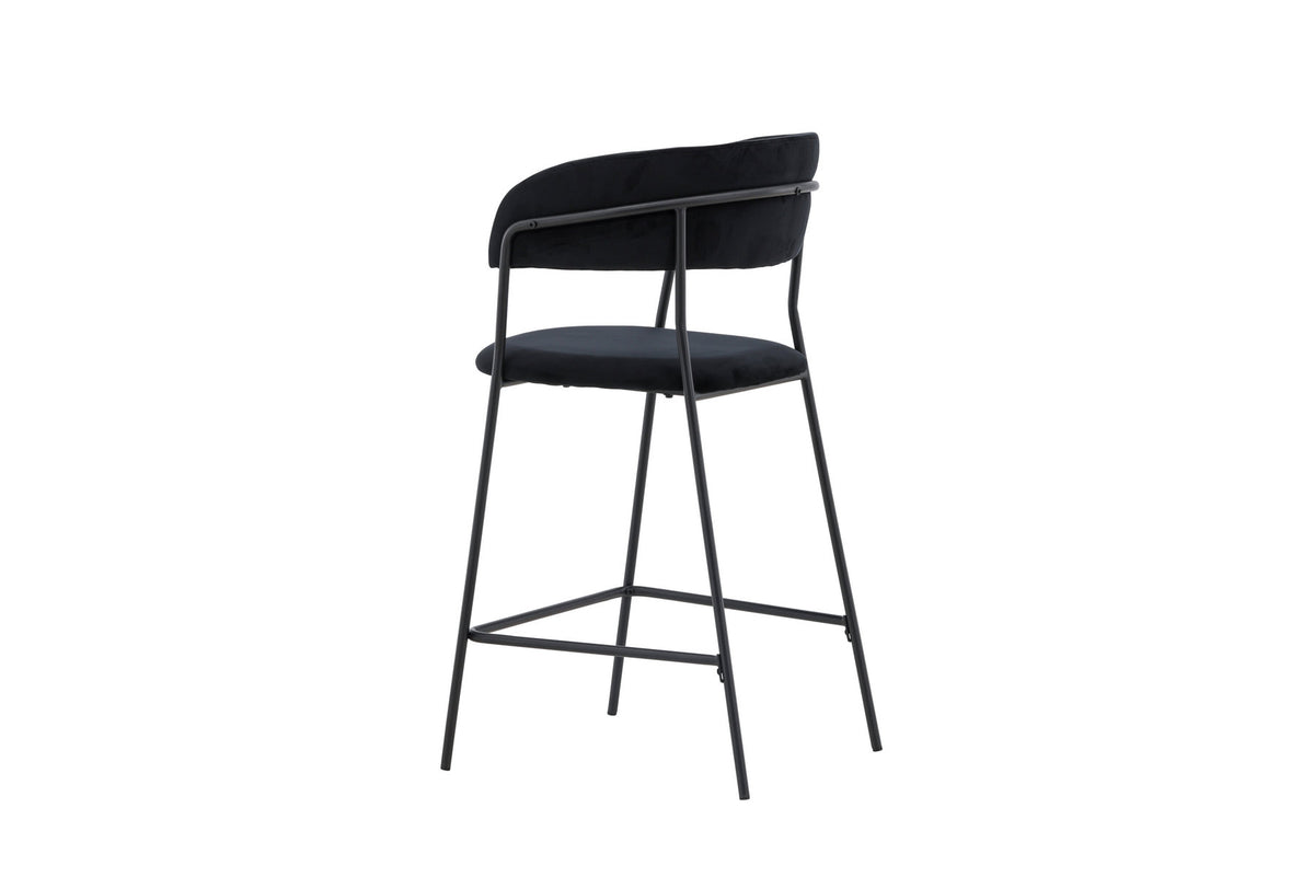 Lui Barstuhl in Schwarz präsentiert im Onlineshop von KAQTU Design AG. Barstuhl ist von Venture Home