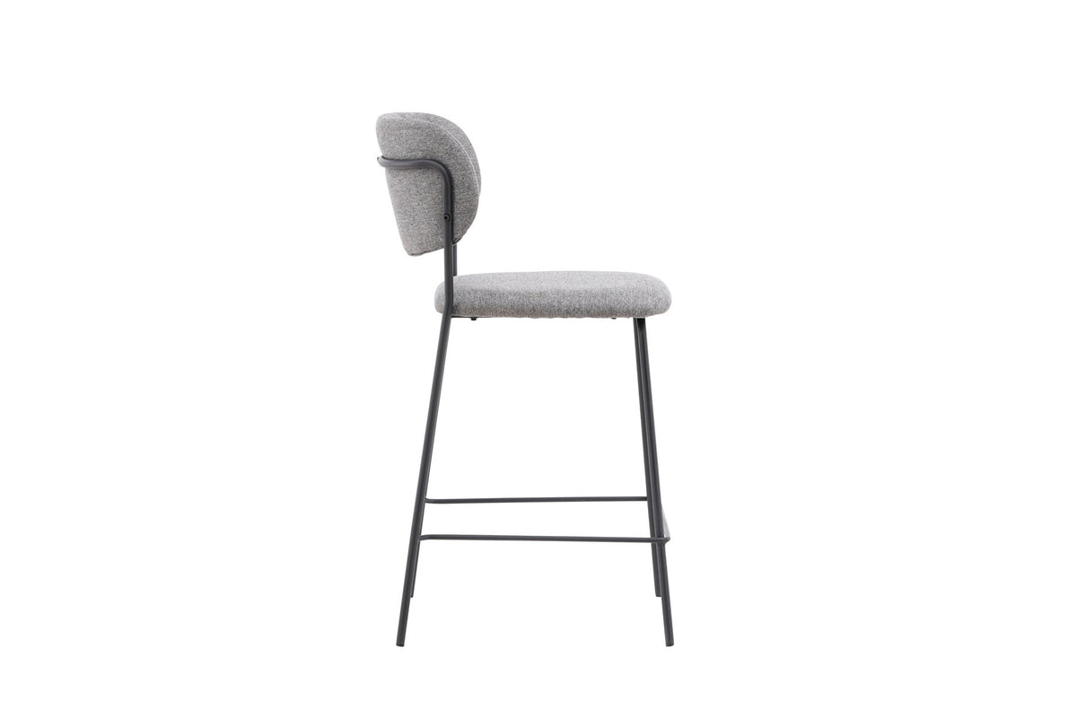 Glockenstuhl in Grau präsentiert im Onlineshop von KAQTU Design AG. Barstuhl ist von Venture Home