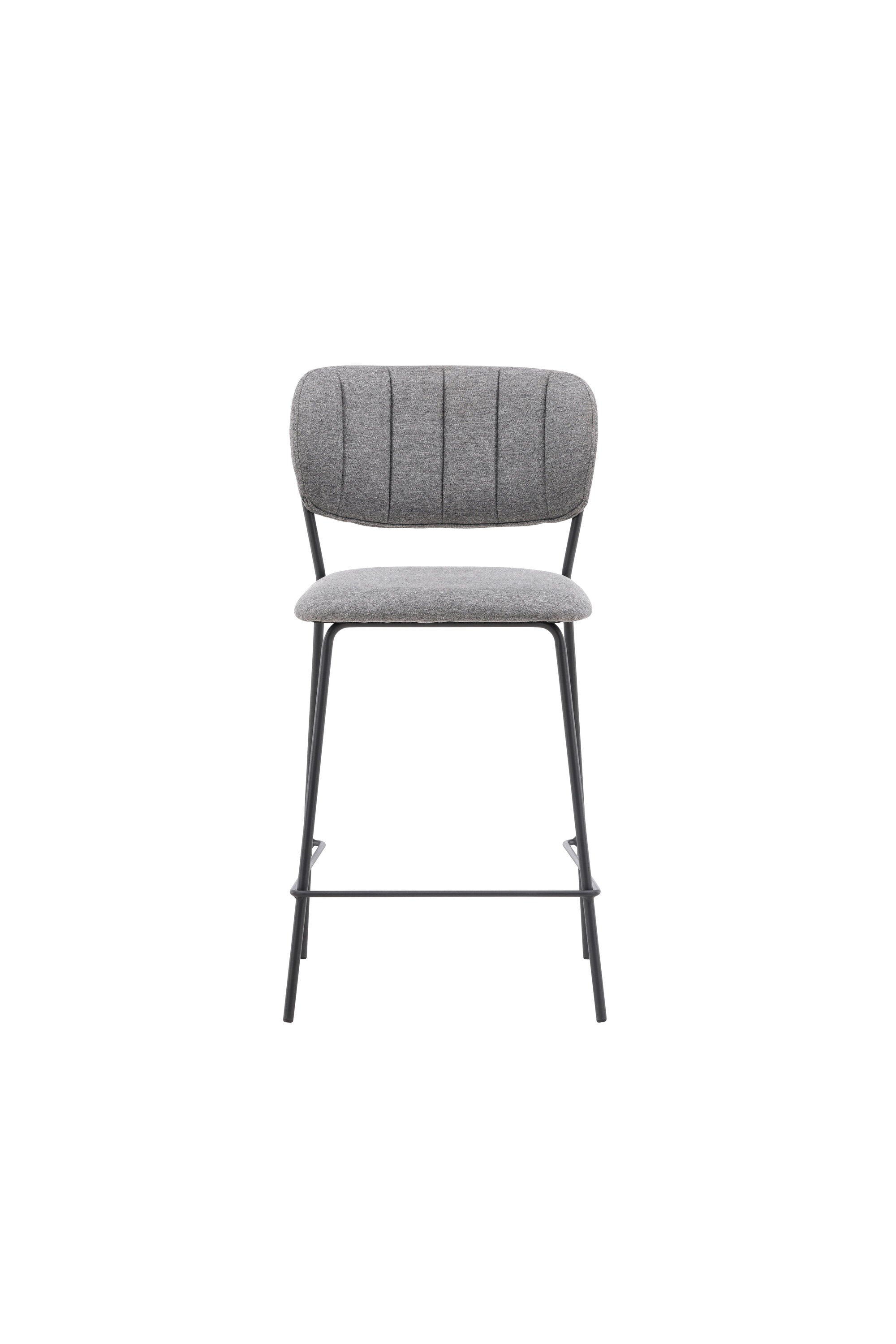 Glockenstuhl in Grau präsentiert im Onlineshop von KAQTU Design AG. Barstuhl ist von Venture Home