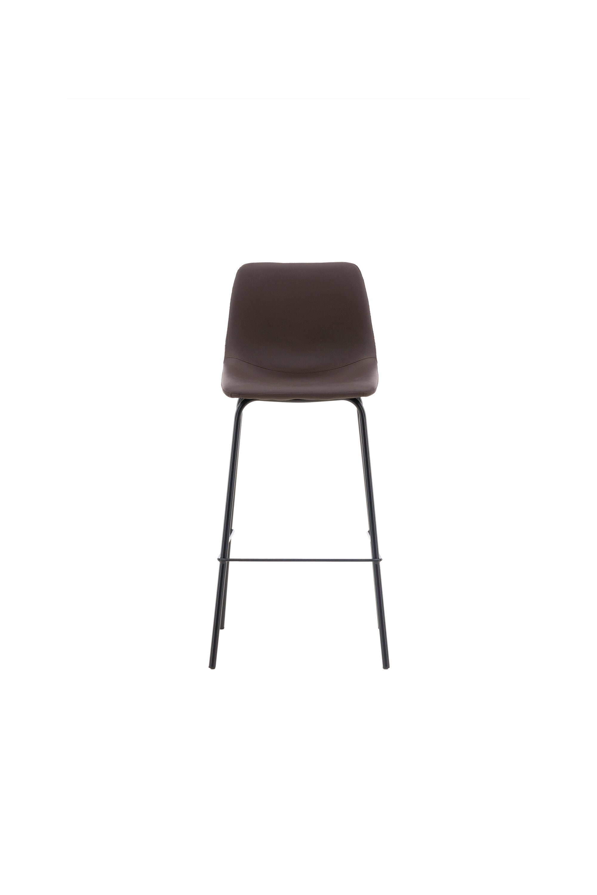 Alexi Barstuhl in Braun präsentiert im Onlineshop von KAQTU Design AG. Barstuhl ist von Venture Home