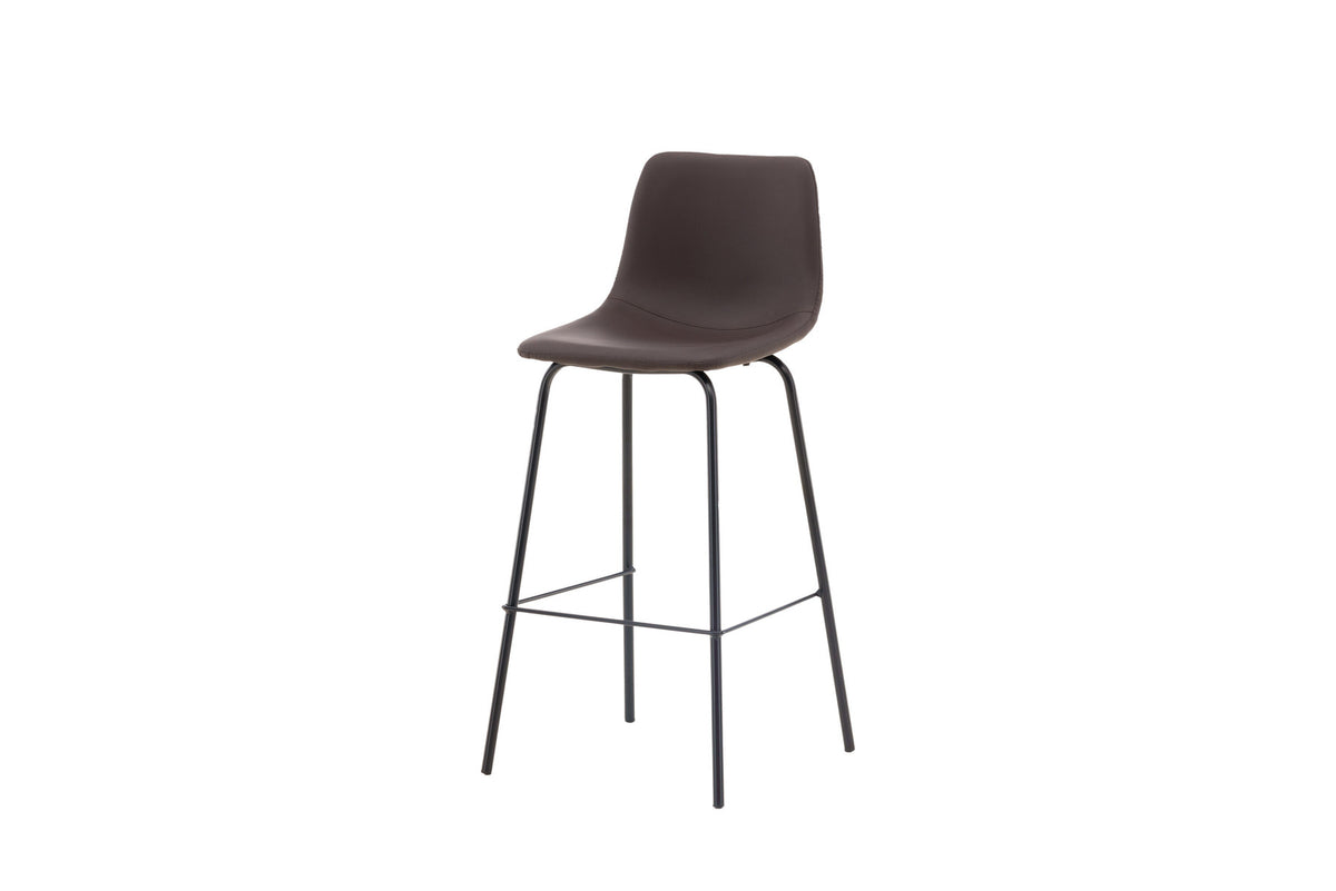 Alexi Barstuhl in Braun präsentiert im Onlineshop von KAQTU Design AG. Barstuhl ist von Venture Home