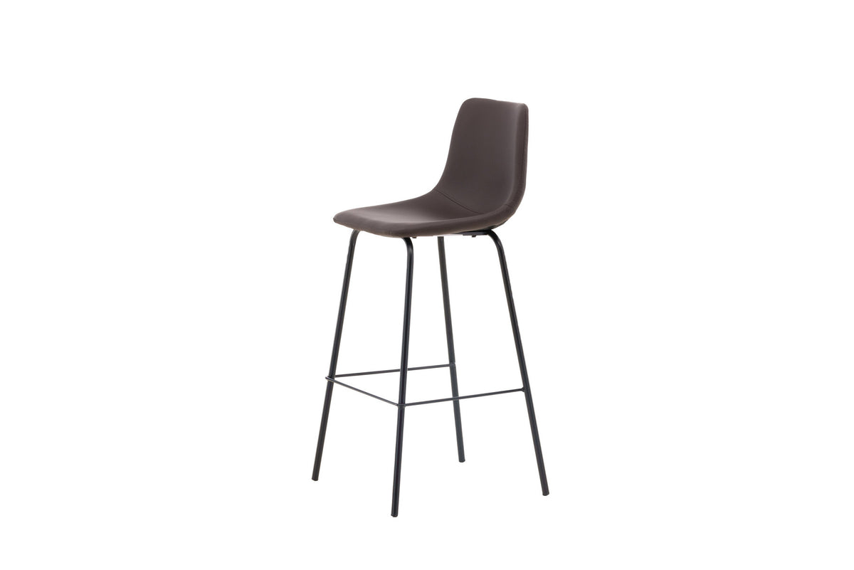 Alexi Barstuhl in Braun präsentiert im Onlineshop von KAQTU Design AG. Barstuhl ist von Venture Home